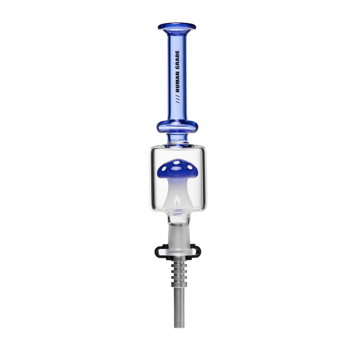 Human Grade Shroom Nectar Collector - Dabber (MSRP $25) LC, Color: Blue