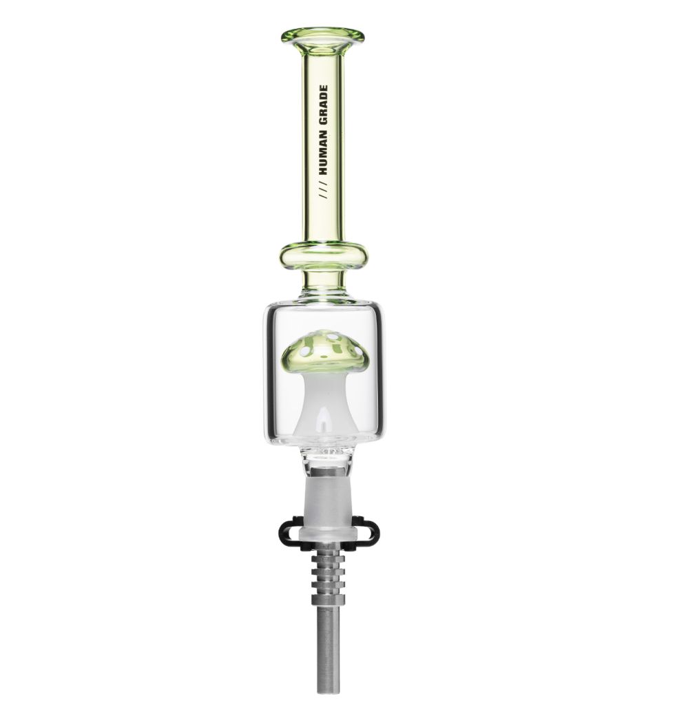 Human Grade Shroom Nectar Collector - Dabber (MSRP $25) LC, Color: Green *ATX Only