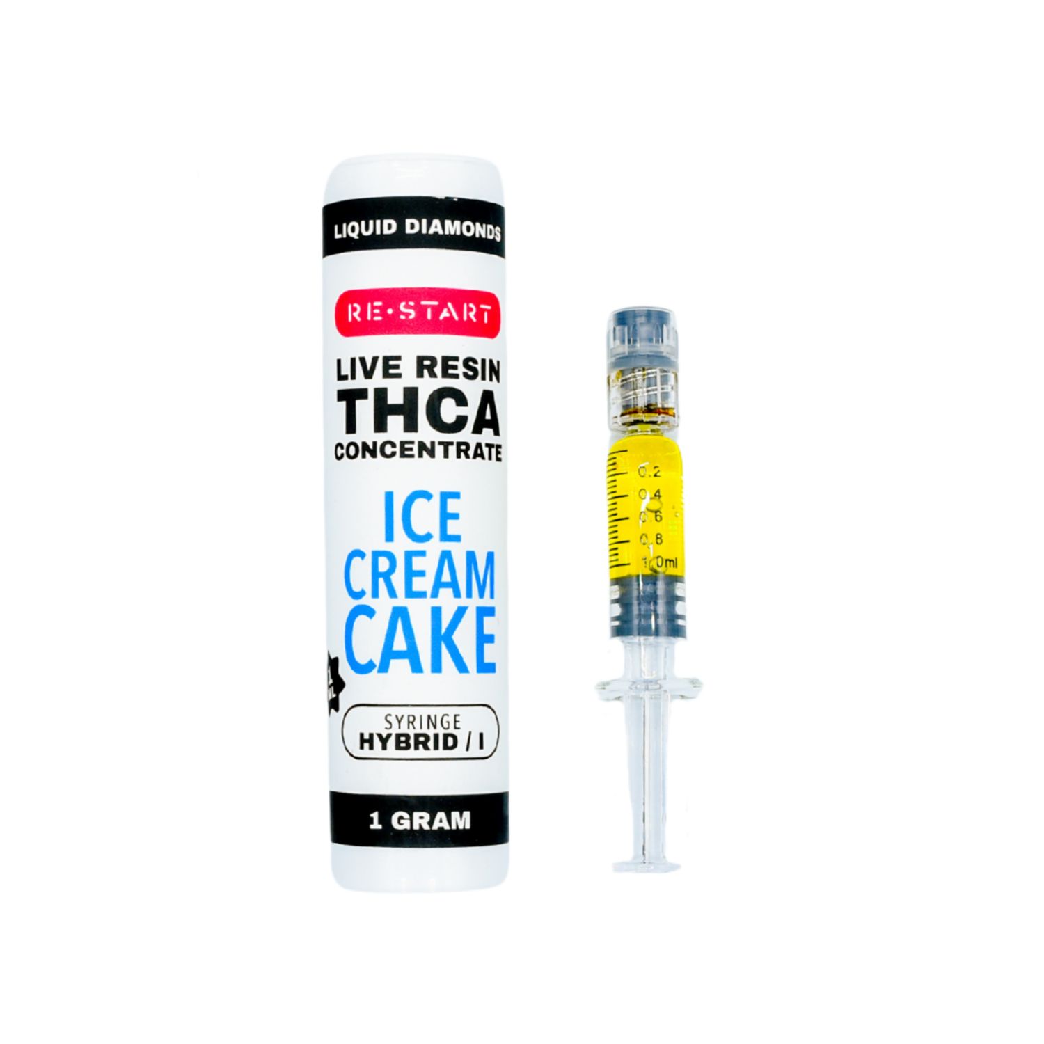 THCA Dab Syringe Ice Cream Cake (I) Live Resin, Count: 1ml