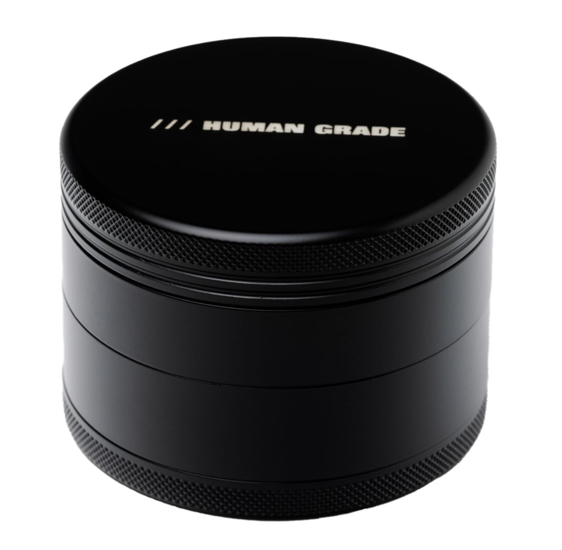 Human Grade Ceramic Coated Grinder (4C) 2.5", Colors: Black