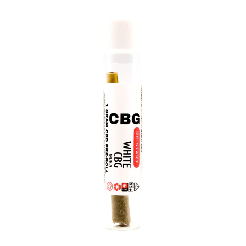 CBG Pre-Roll (H/S) 1G White CBG (50% Savings)