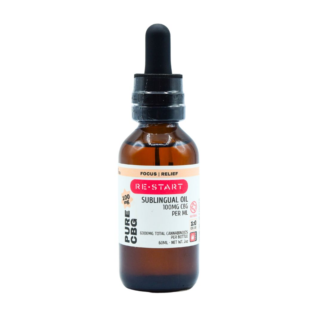 CBG Oil 100MG/mL 60mL “Last Call” Zero THC