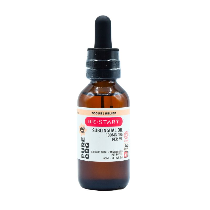 CBG Oil 100MG/mL 60mL “Last Call” Zero THC