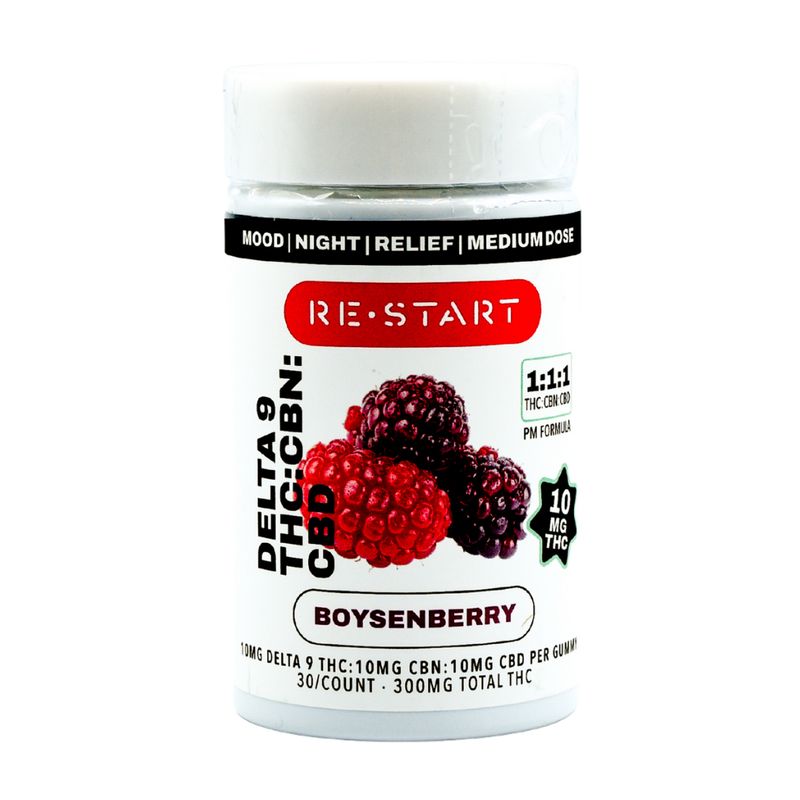 THC CBN CBD Gummies 30mg Boysenberry *Special Buy