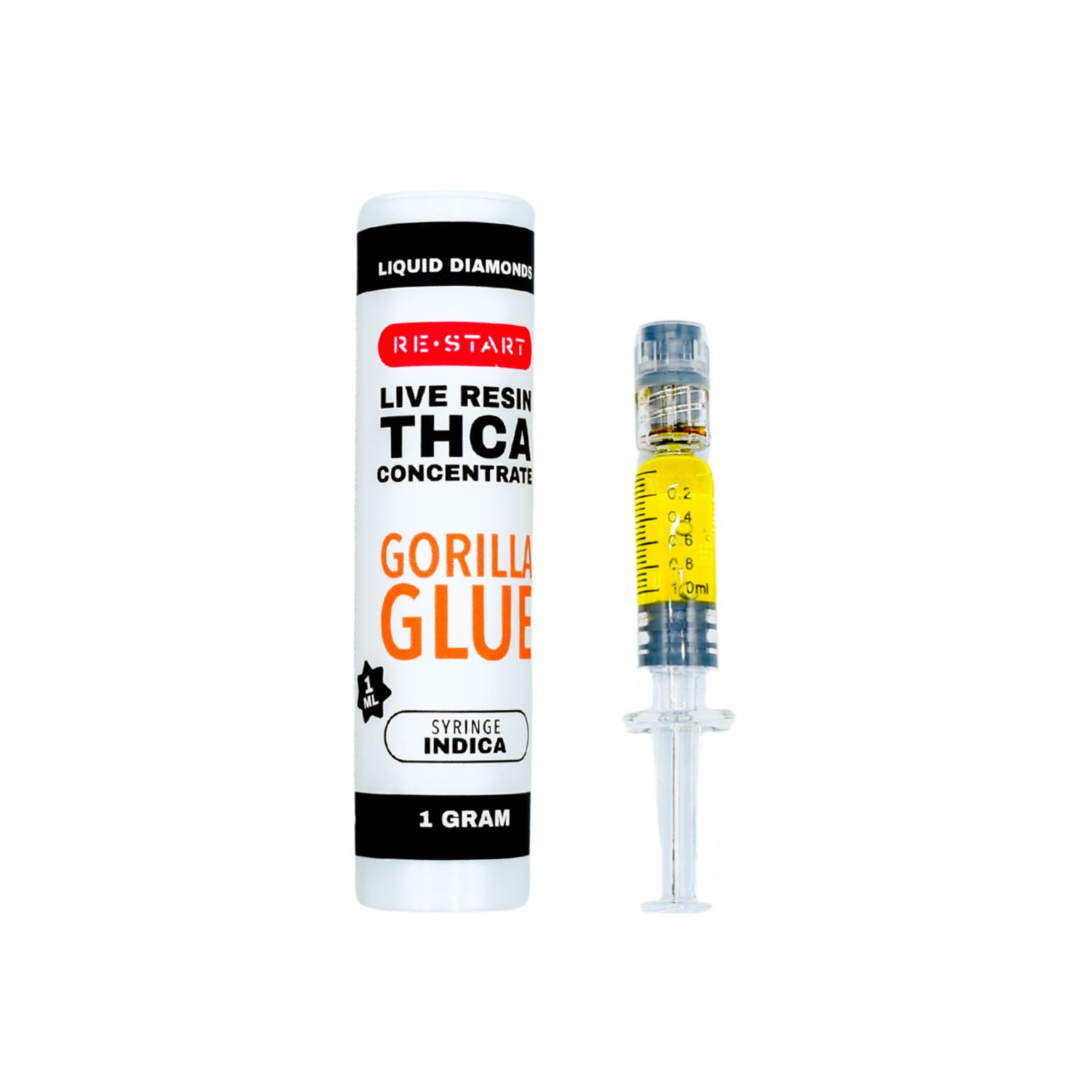 THCA Dab Syringe Gorilla Glue (I) Live Resin, Size: 1ml/1G