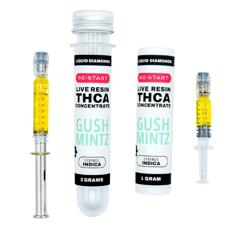 THCA Dab Syringe Gush Mintz (H/I) Live Resin