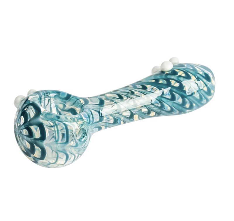 Red Eye Glass Zippy Hand Pipe