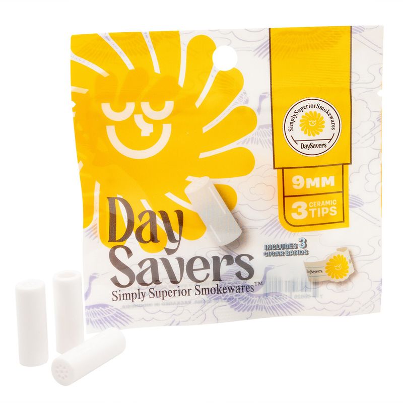DaySavers 9mm Ceramic Filter Tips 3/pk