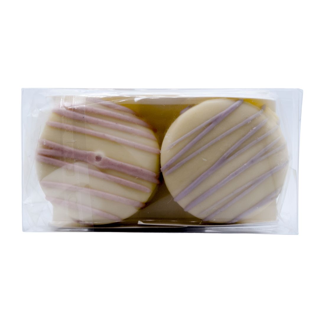 Delta 9 THC Chocolate Covered Sandwich Cookies (D9 50MG 2-ct) *RESTOCK Soon, Flavor: Blueberry Pie