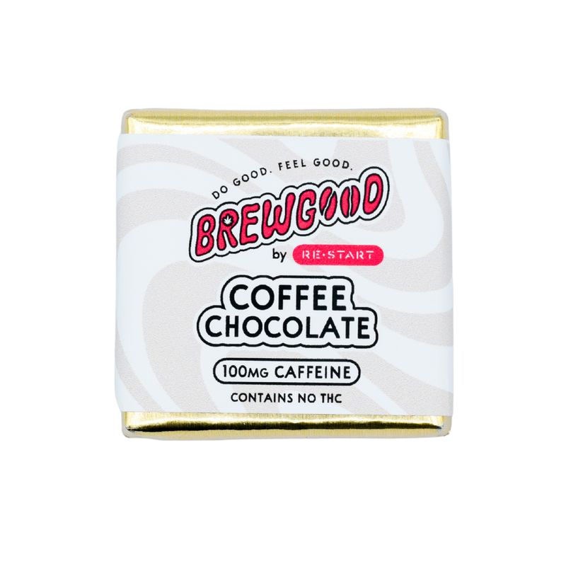 Brewgood Coffee Chocolate Minis 100MG Caffeine 6-ct