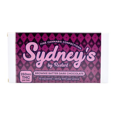 Sydneys Delta 9 THC 250MG Chocolate Bars