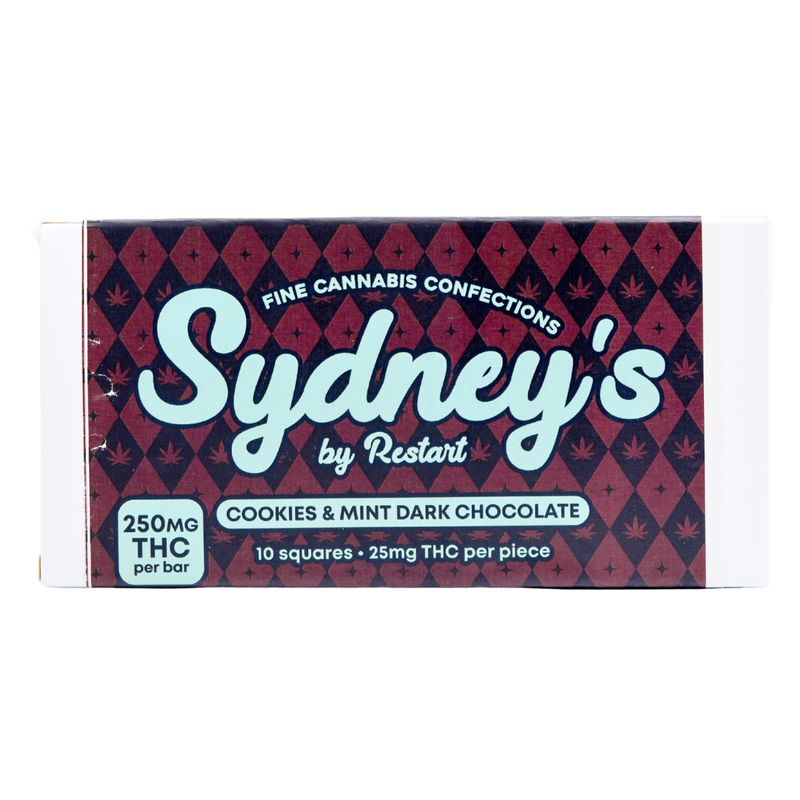 Sydney's 250MG THC Chocolate Bar (variety of flavors)