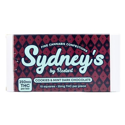 250MG THC Sydney's Chocolate Bars