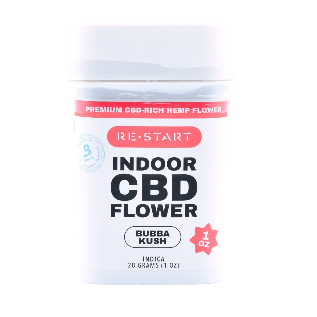 CBD Flower Premium Indoor Grown (I) Bubba Kush, Grams: 28G (Reg. Price $110) *ATX Only