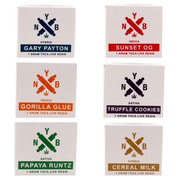 NYB Labs Live Resin 99% THCA Dabs 1G
