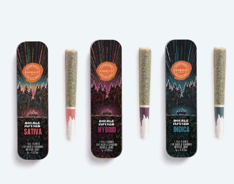 PRE-ORDER: Humboldt THCA Pre-Roll Double Infused 1/ct (Case of 16)