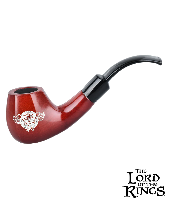 Lord of the Rings GIMLI™ Paneled Brandy Smoking Pipe *ATX Only Lord of the Rings GIMLI™ Paneled Brandy Smoking Pipe *ATX Only