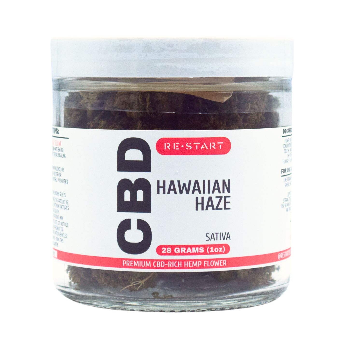 CBD Flower (S) Hawaiian Haze, Grams: 28 Grams (Reg. Price $110)