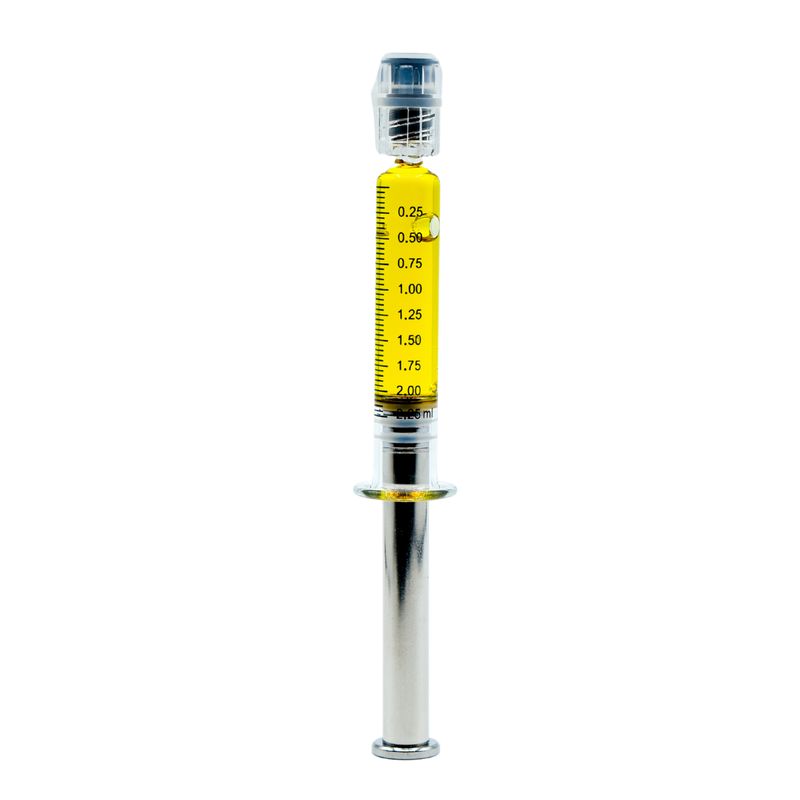 Delta 8 Live Resin Dab Syringe (H) Wedding Cake 2mL Delta 8 Live Resin Dab Syringe (H) Wedding Cake 2mL