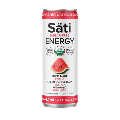 SAVE 35% - Sati Organic Espresso Energy Drinks 4/pk Sugar Free