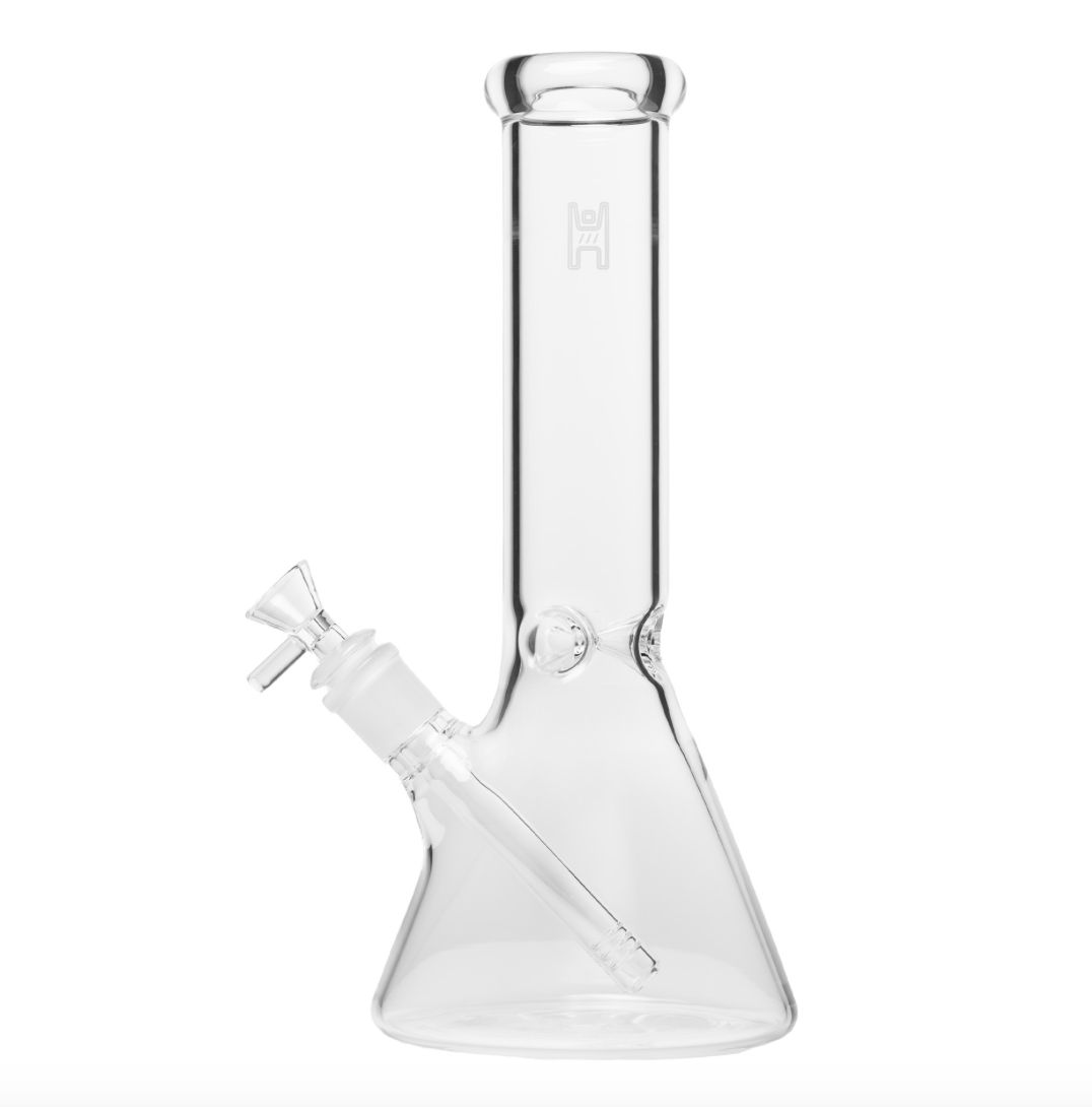 Human Grade 12” Beaker Water Pipe, Color: Clear *ATX Online