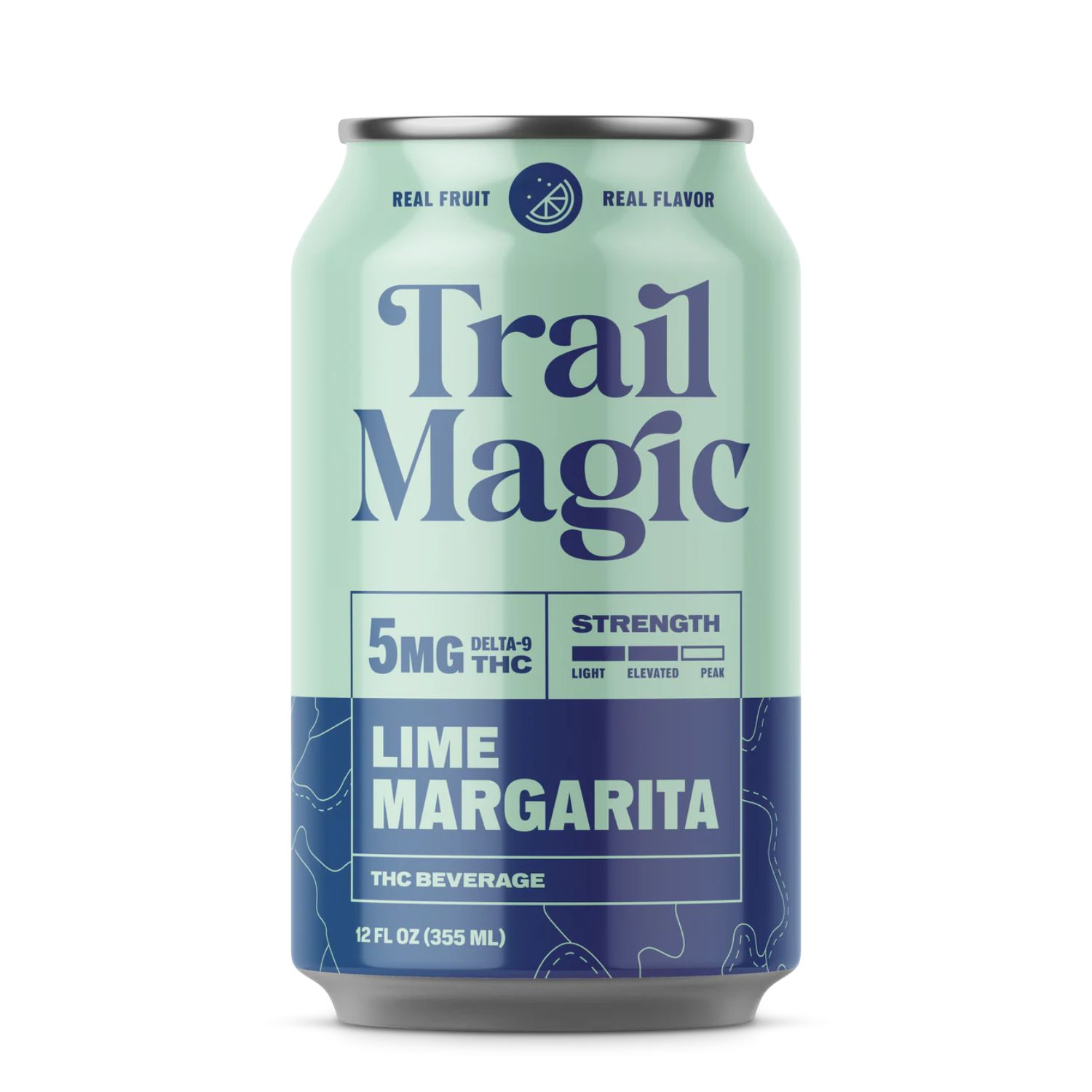 Trail Magic THC 5MG Infused Sparkling Beverage, Flavor/Strength: Lime Margarita 5MG D9 THC