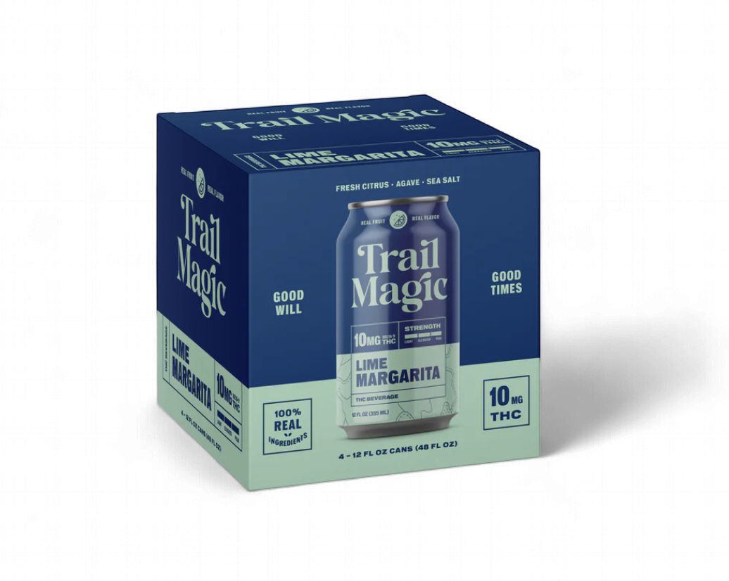 Trail Magic 10MG THC Drinks*, Flavor/Strength: Sparkling Lime Margarita  4/pk (MSRP $24.99)