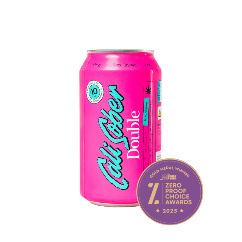 Cali Sober THC 10MG Dirty Shirley Double THC Drink
