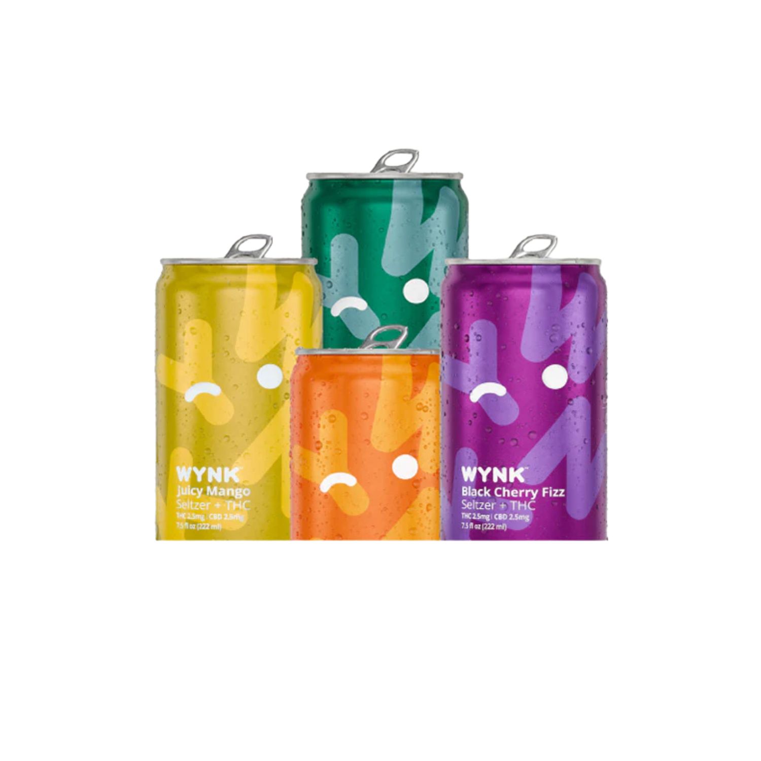 Wynk THC Seltzers 2.5MG THC + 2.5MG CBD (Zero Sugar)