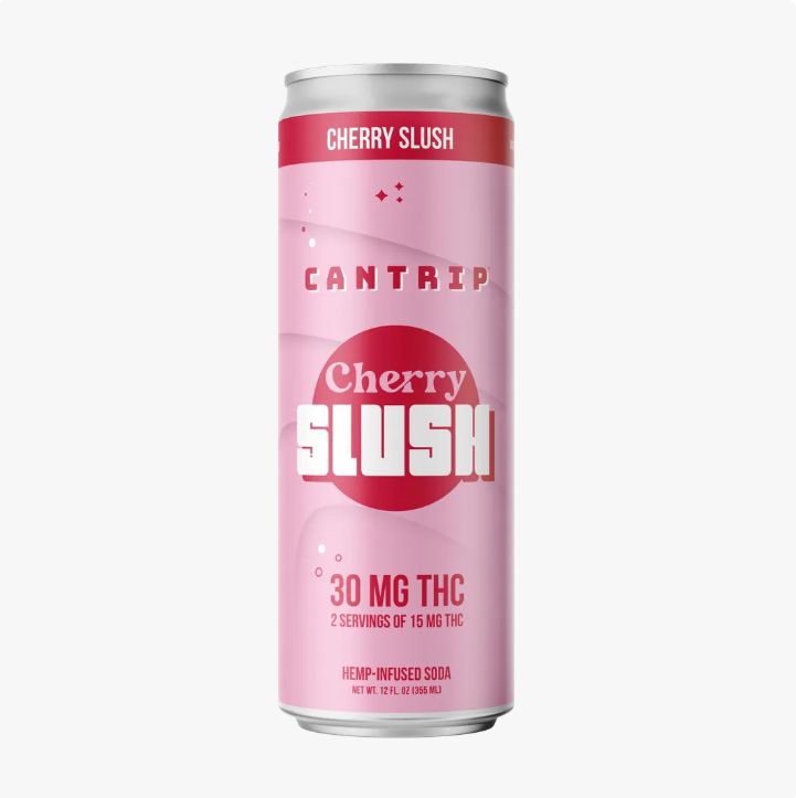 Cantrip 30MG THC Soda - Cherry Slush 12oz (MSRP $14)
