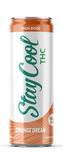 Stay Cool 50MG THC Drinks Stay Cool 50MG THC Drinks, Flavor: Orange Dream