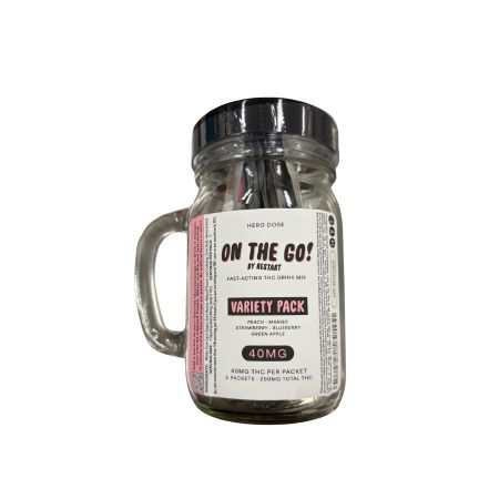 RESTART THC On-The-Go Drink Mixes 5-ct