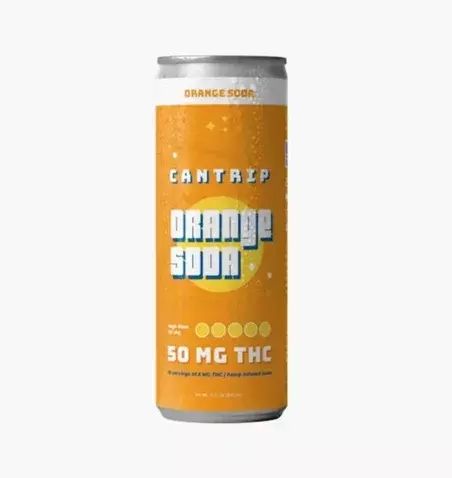 Cantrip Orange THC Soda 50mg 12oz
