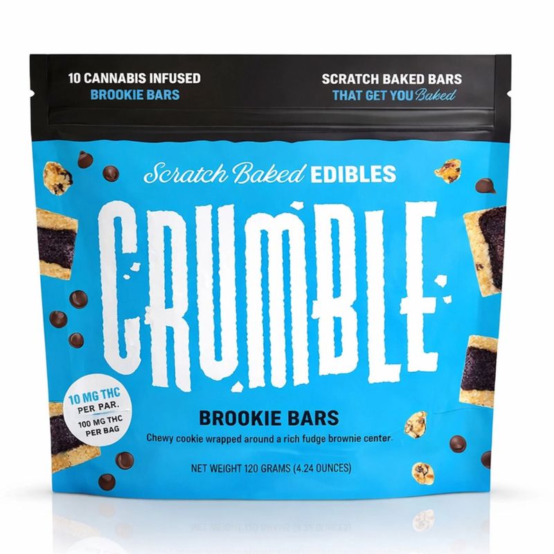 CRUMBLE THC Brookie Bars (10-ct)