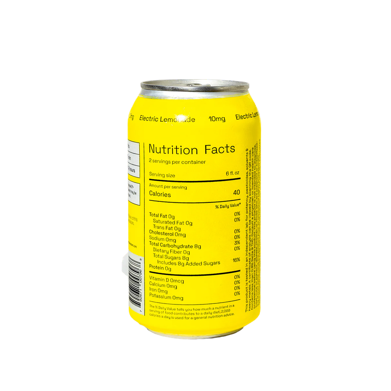 Cali Sober 10MG THC - Electric Lemonade "Double"