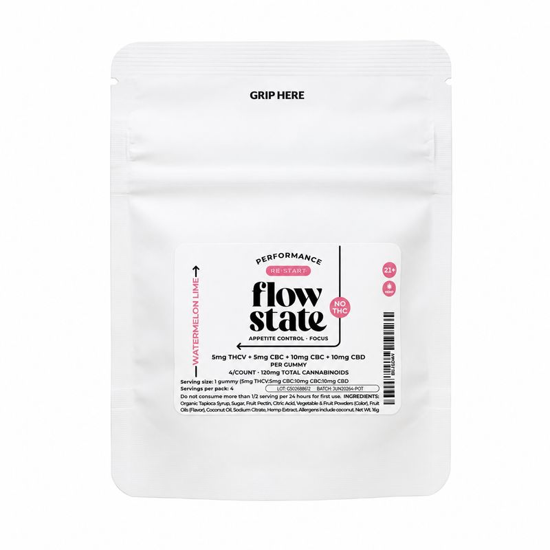 25% OFF - Flow State THCV:CBC Gummies - Watermelon Lime