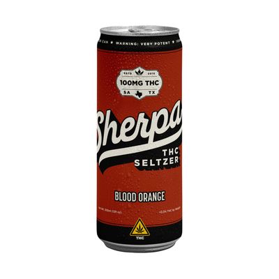 Sherpa THC Seltzer 100mg (Low Calorie)