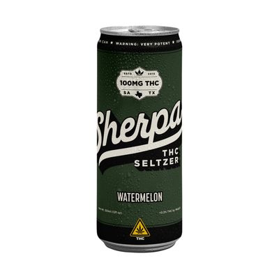 Sherpa THC Seltzer 100mg (Low Calorie)
