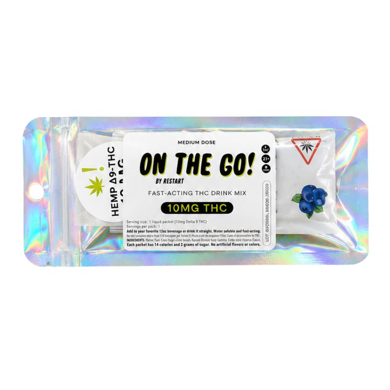 On-The-Go THC 10mg Drink Mix 1-ct