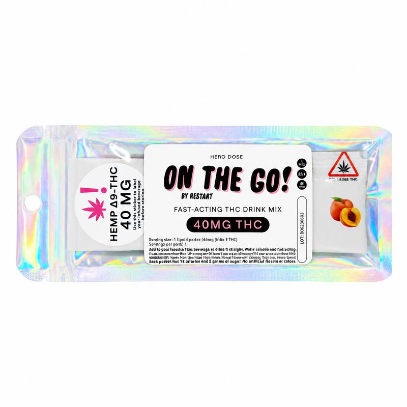 On-The-Go THC 40mg Drink Mix 1-ct On-The-Go THC 40mg Drink Mix 1-ct