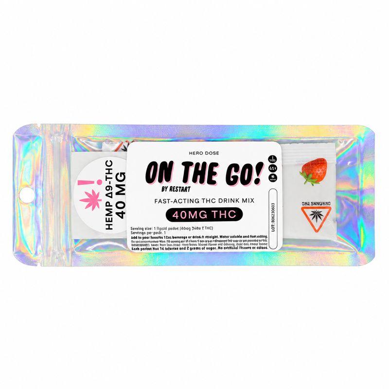 On-The-Go THC 40mg Drink Mix 1-ct