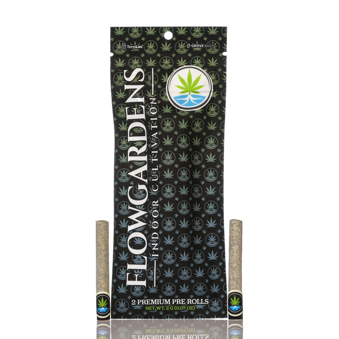 THCA Premium FlowRolls 1G 2/pk Granddaddy Purple (I)