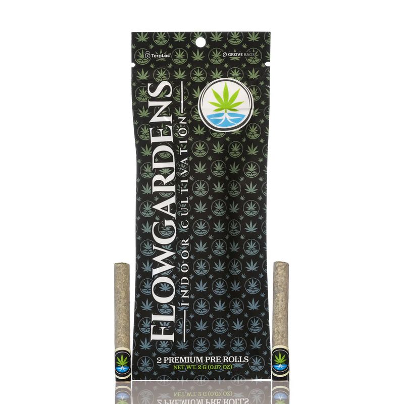 THCA Premium FlowRolls 1G 2/pk Granddaddy Purple (I)