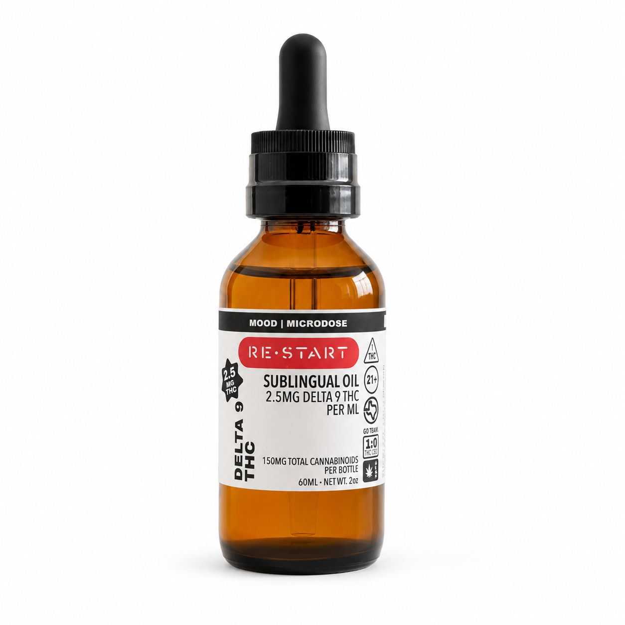 Delta 9 THC Oil 150mg 60mL