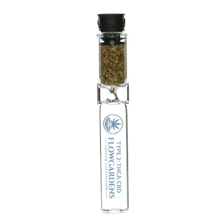 Premium THCA Pre-Filled Glass Chillum (H) Time Machine 46.31% THCA