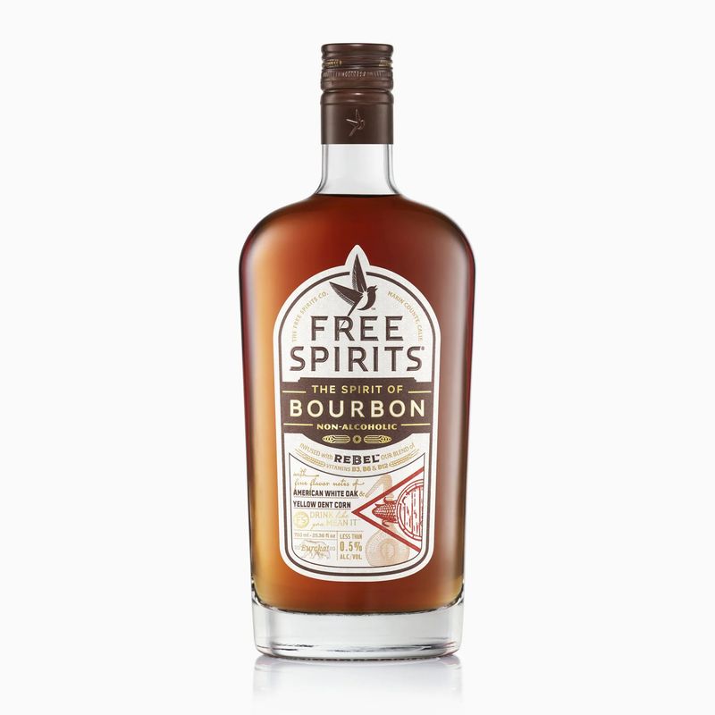 Free Spirits Non-Alcohol Bourbon 750mL