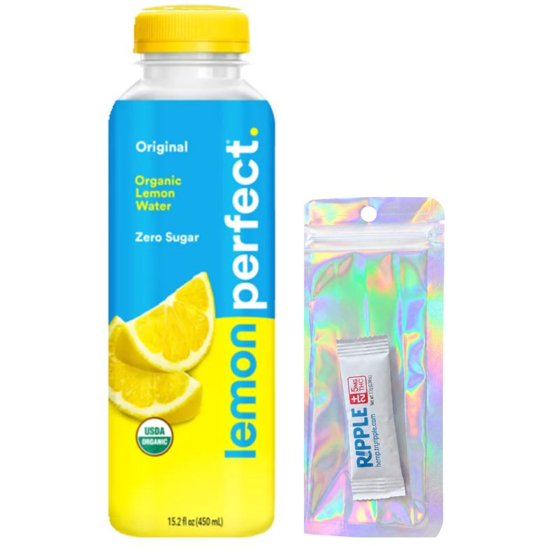 Lemon Perfect Organic Lemon Water + 5MG THC Drink Mix NO SUGAR