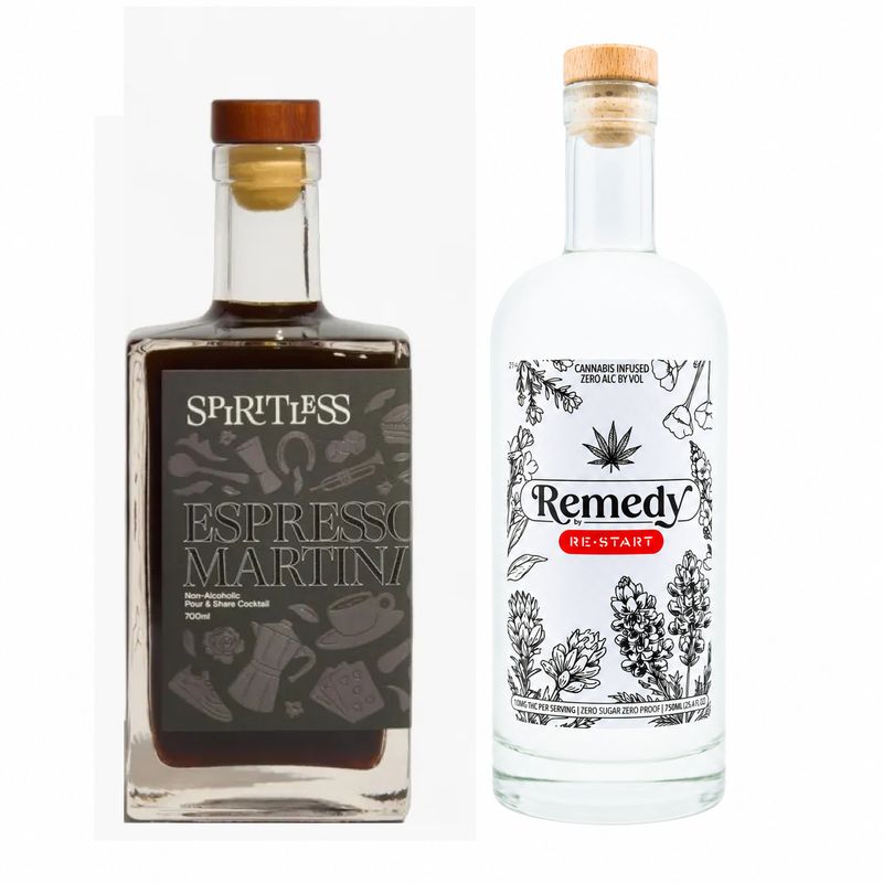 Spiritless Espresso Martini 700mL Ready to Pour Cocktail