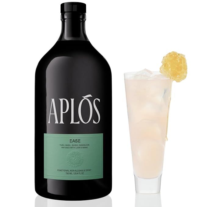 Aplos Ease Non Alcoholic Spirit with Lion's Mane Zero Sugar 750ml