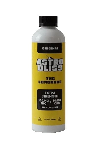 Astro Bliss Extra Strength THC Lemonade 120MG D9 + 80MG CBD 12oz*